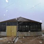 Бочка для тренинга лошадей, бочка для тренировки лошадей, бочка манеж для лошадей, конноспортивный манеж, металлокаркас бочки для тренинга