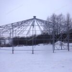 Каркас бочки для коней, каркас бочки для лошадей