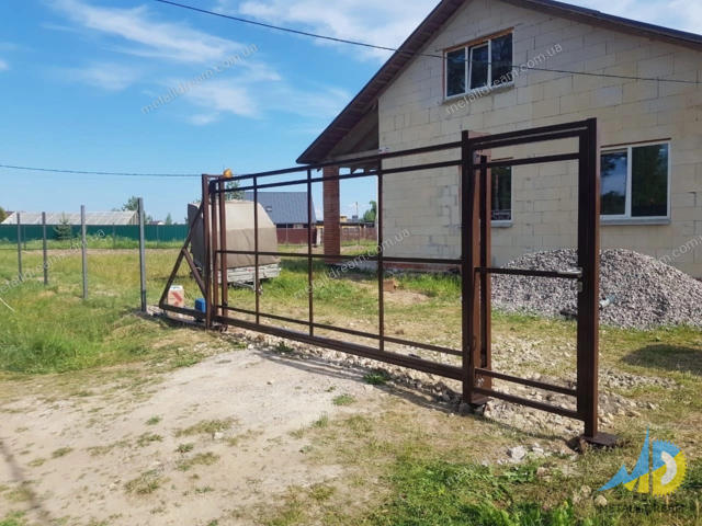 Відкатні розсувні ворота откатные