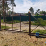 Відкатні розсувні ворота Откатные раздвижные ворота